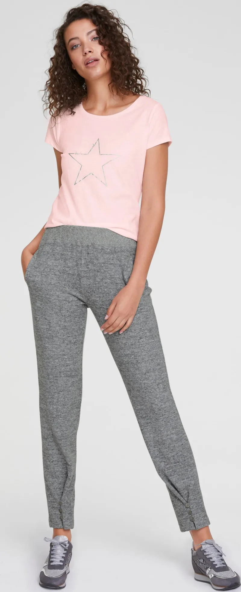 heine T-Shirt rosé, Rosé, – Produktbild 2 von 2