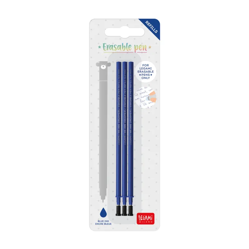 Legami Legami Ersatzmine für löschbaren Gelstift Blau Blau, Blau, – Produktbild 1 von 1
