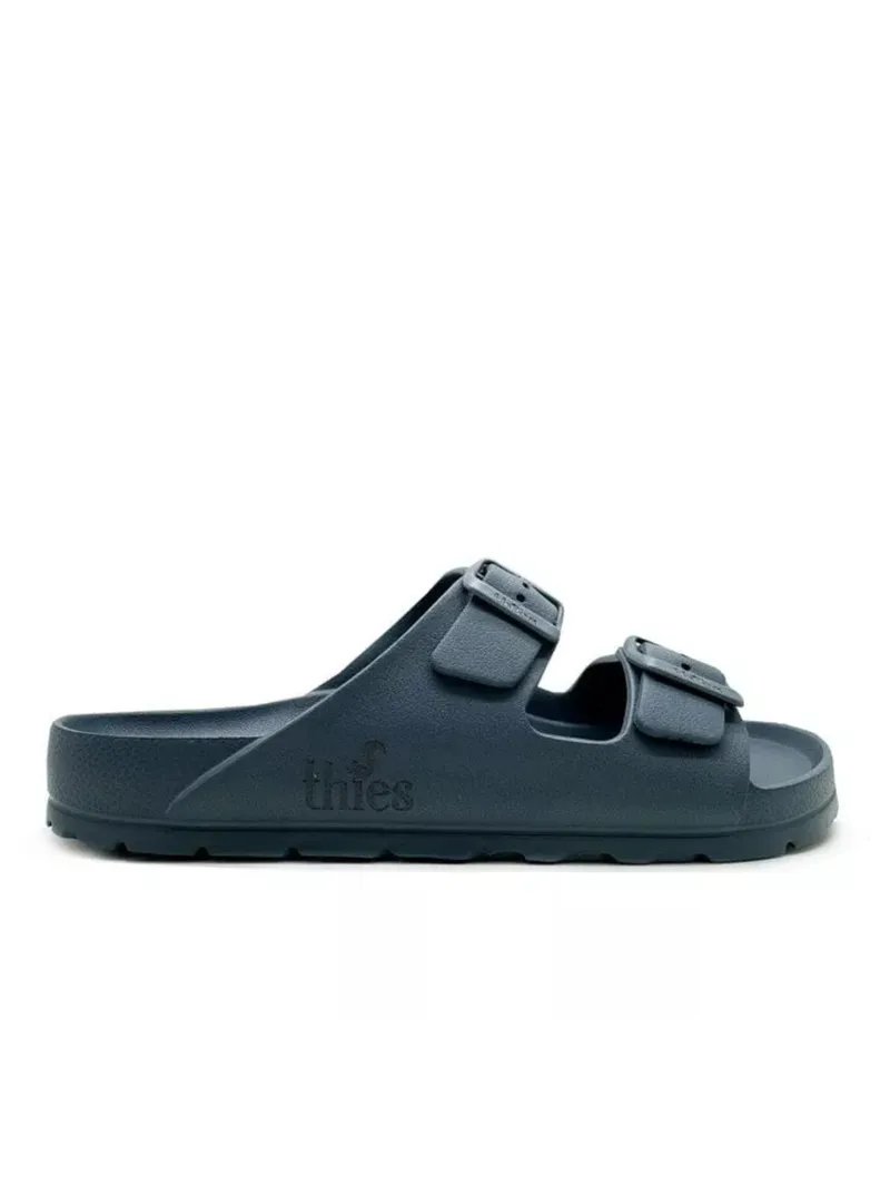 thies Vegane Ecofoam Sandale thies Men, Fog, – Produktbild 1 von 5