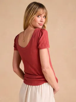 Envie De Fraise Umstandsshirt mit Rückenausschnitt ENVIE DE FRAISE – Produktbild 1 von 1