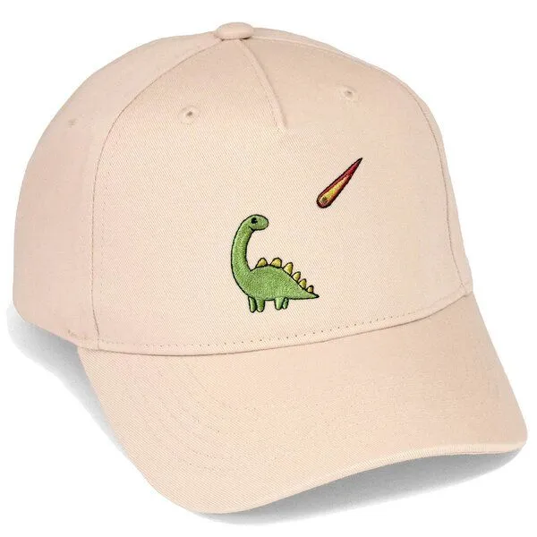 LIGARTI Bestickte Cap – Charlie der Dino – LIGARTI Tiermanufaktur, Sand, – Produktbild 1 von 4