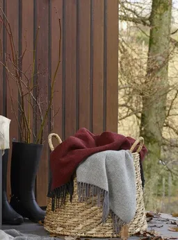 biederlack biederlack Plaid Wohndecke wunderschöne Farben Wolle-Kaschmir-Mix -jetzt in 2 Größen – Produktbild 1 von 1