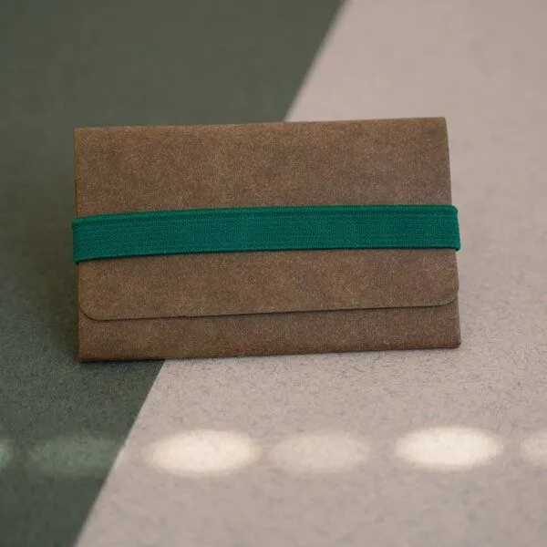 ANDERS & KOMISCH ANDERS & KOMISCH Veganes Kreditkartenetui - Cardholder mit Münzfach - TINY Braun, Grün, – Produktbild 4 von 4