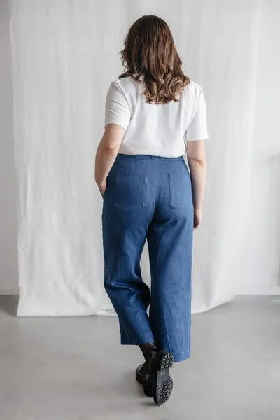 Jyoti - Fair Works Jyoti - Fair Works Bio-Baumwolldenim Hose Damini, Denim, – Produktbild 2 von 4
