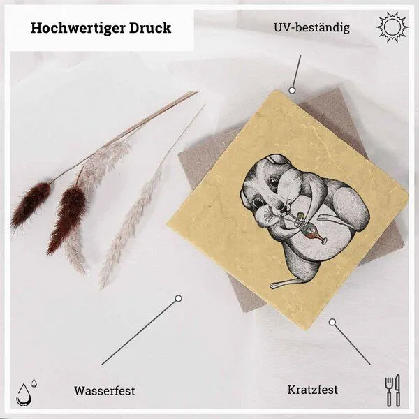 LIGARTI Fliesenuntersetzer »Korni« von LIGARTI | Design Untersetzer | Natursteinfliese – Produktbild 1 von 2