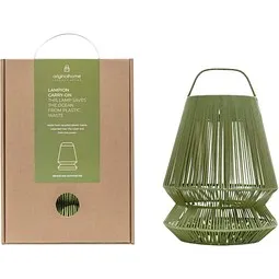 Originalhome Originalhome Lampion tragbare Laterne aus recyceltem Material, grün – Produktbild 1 von 1