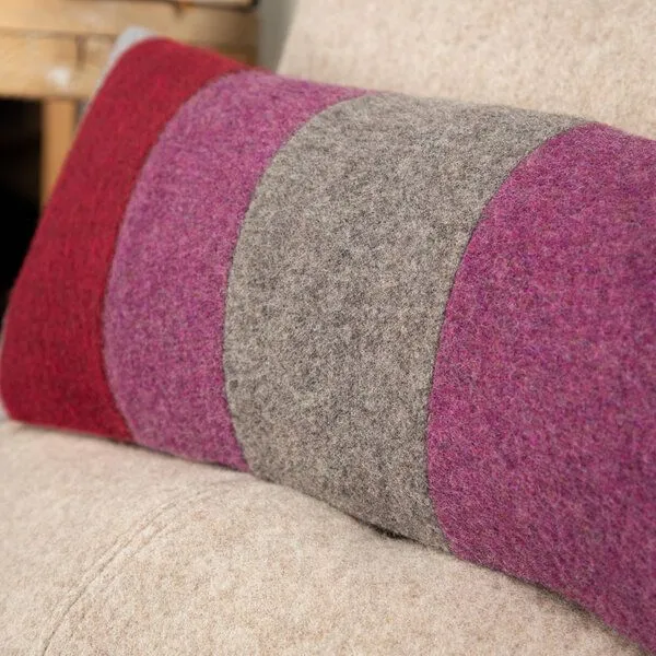 nahtur-design nahtur-design Rückenkissen mit Wollefüllung | Rückenstützkissen, No_12 (bunt), – Produktbild 3 von 4