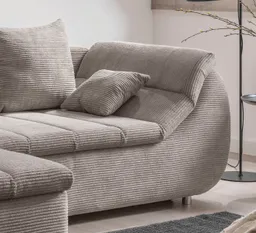 Home affaire Ecksofa Imola, bequem, aktuelle Steppung im Sitz, L-Form, Breite 270cm, wahlweise mit Bettfunktion – Produktbild 1 von 1