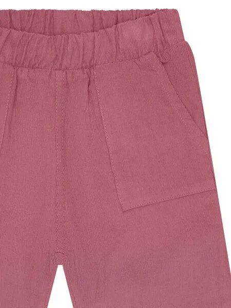 loud + proud loud + proud Babys & Kinder Hose aus Cord, GOTS-zertifiziert, Grape(rosa), – Produktbild 2 von 2