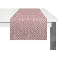 Nature by Adam Nature by Adam Tischläufer aus 100% Bio-Baumwolle - Made in Germany - Easy Diamond, Aubergine, – Produktbild 1 von 1