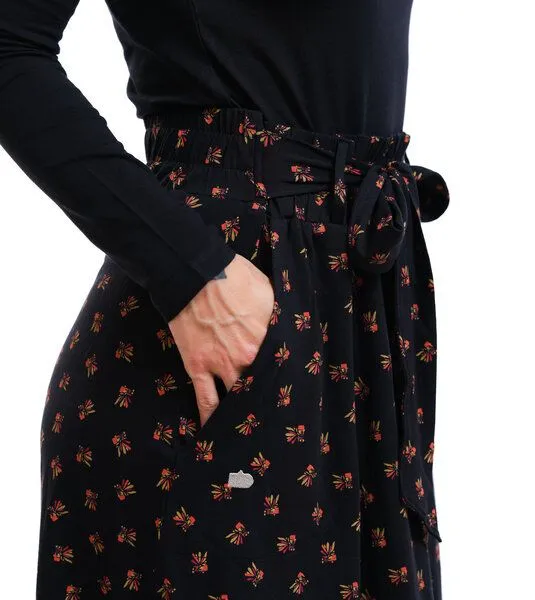 Gary Mash GARY MASH Midirock Hailey TENCEL Lyocell Mix, Floral (schwarz), – Produktbild 3 von 4