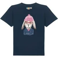 watabout kids watabout.kids T-Shirt Kinder Hase, French navy, – Produktbild 1 von 1