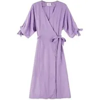 Addition Sustainable Apparel Addition Sustainable Apparel Bow Wrap Dress - Wickelkleid aus Tencel – Produktbild 1 von 1