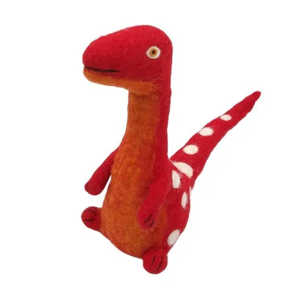 short'n'pietz short'n'pietz Dino als Filz Eierwärmer, Rot, – Produktbild 3 von 4