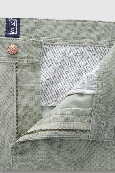 M 5 BY MEYER M 5 BY MEYER Five Pocket im Mikro Print, Grün (salbei), – Produktbild 6 von 6