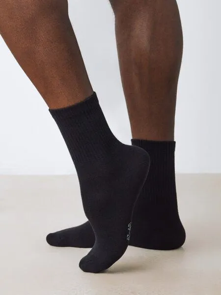 Honest Basics Honest Basics Socken 4er-Pack, Schwarz, – Produktbild 3 von 4
