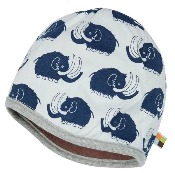 loud + proud loud + proud Babys & Kinder Mütze Wollfleece, GOTS-zertifiziert, Nougat(braun), – Produktbild 2 von 3