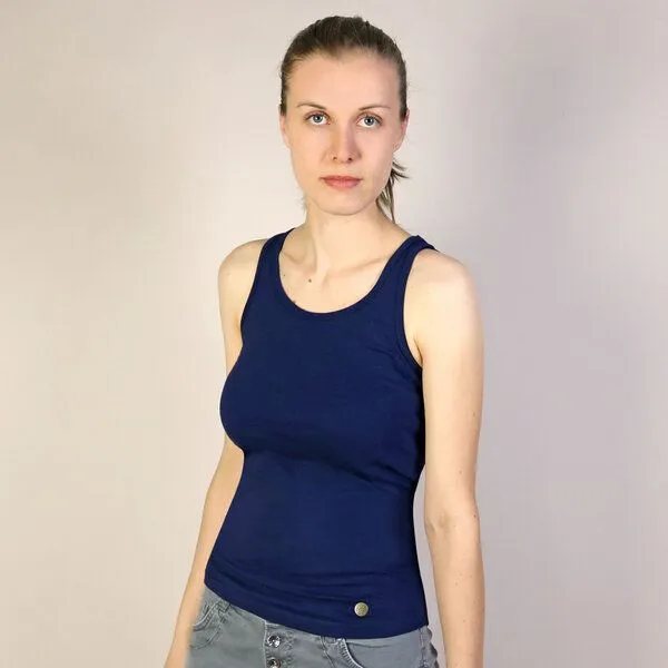 Gary Mash GARY MASH Navy Tanktop Basic – Produktbild 1 von 3
