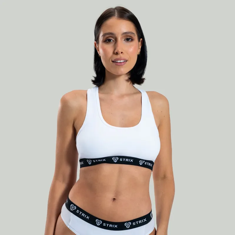GymBeam OG1 STRIX Essential Bralette BH in White XXL – Produktbild 1 von 1