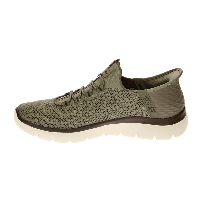 Skechers Skechers Summits Schuhe grün olive SLIP-INS 232457 für Herren, oliv, Größe 49 ½ EU, Oliv, – Produktbild 4 von 8