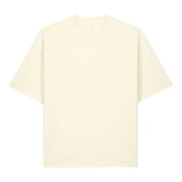 YTWOO YTWOO Heavy Weight Boxy T-Shirt, Cream, – Produktbild 2 von 3