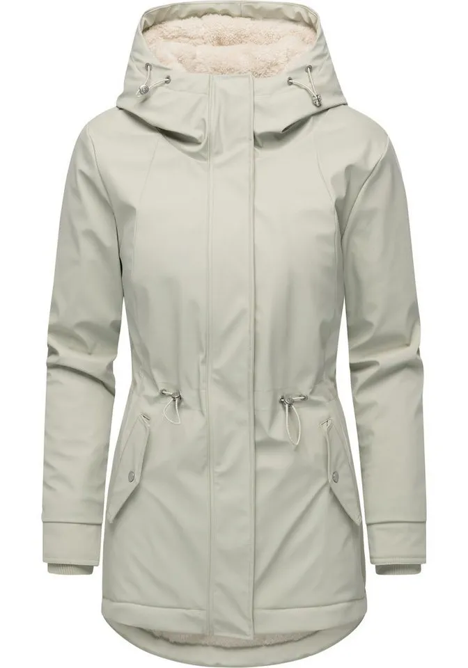 ragwear ragwear Funktionsjacke Monadis Rainy Warm Gefütterte Winterjacke mit Kapuze, Braun, – Produktbild 2 von 5