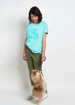 SPARKLES OF LIGHT SPARKLES OF LIGHT Boxy Shirt | JOIN ME IN PEACE – Produktbild 1 von 1