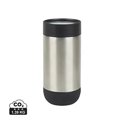 Vinga VINGA Erie 350ml Becher aus RCS rec. Stainless-Steel, silber, schwarz – Produktbild 1 von 1