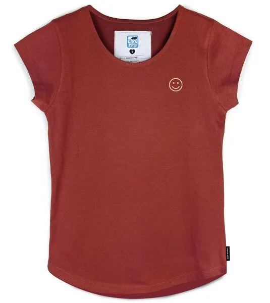 Gary Mash GARY MASH Shirt Asheville Smiley aus Bio-Baumwolle, Kastanie (braun), – Produktbild 2 von 4