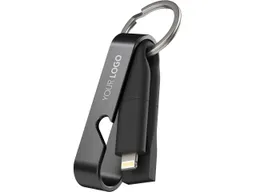 VONMÄHLEN VONMÄHLEN All-in-One Ladekabel, Schlüsselanh., Fl.öffner "HIGH SIX" inkl. Gravur, schwarz – Produktbild 1 von 1