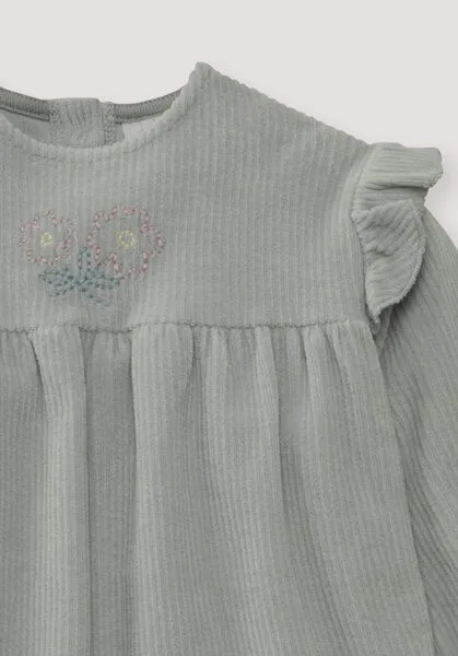 hessnatur hessnatur Cord Kleid aus reiner Bio-Baumwolle, Nebelblau, – Produktbild 3 von 3