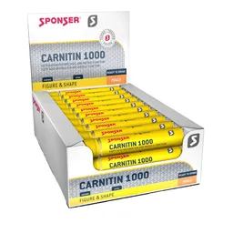 SPONSER Carnitin 1000 - Pfirsich (30 x 25ml) – Produktbild 1 von 1