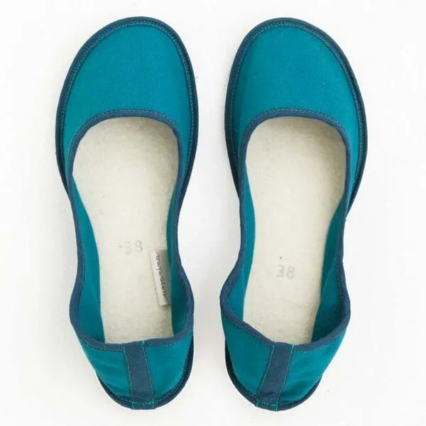 Ursanina Ursanina Ballerinas Petrol – Produktbild 2 von 3