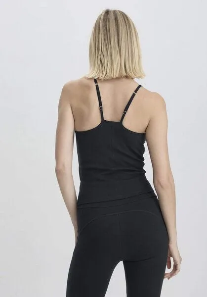 hessnatur hessnatur Top Fitted ACTIVE COMFORT aus Bio-Baumwolle, Schwarz, – Produktbild 2 von 4