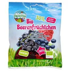 Georg R sner Fruchtgummi Beerenfrüchtchen, zuckerreduziert, vegan – Produktbild 1 von 1