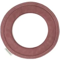 Pantolinos Frisbee Wurfring "Loop" aus pflanzlich gegerbtem Leder roseberry Gr. L (22cm Durchmesser), Lila, – Produktbild 1 von 1