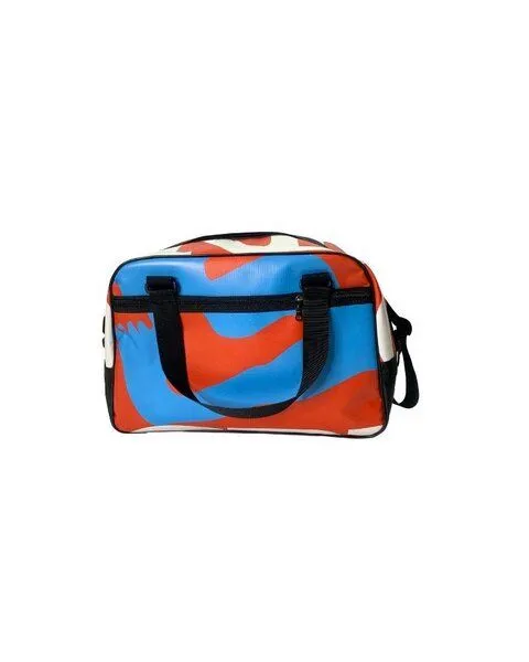 DEMANO DEMANO Travel Bag Hergestellt aus Recycelten Bannern Foixarda, Rot, – Produktbild 3 von 4