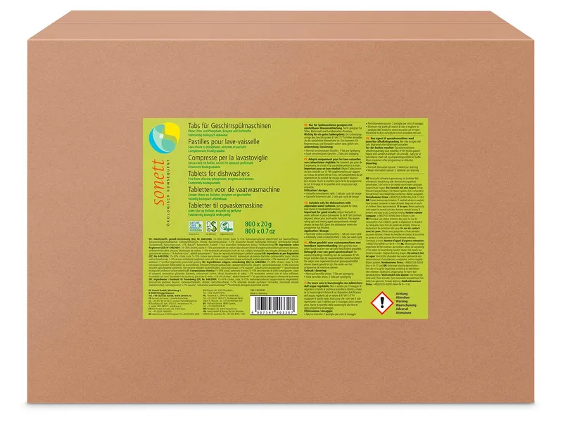 Sonett Sonett Spülmaschinen-Tabs, 800 Stk. – Produktbild 1 von 1