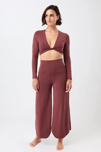 mandala Mandala Tulip Pants, Rosewood (rot), – Produktbild 4 von 4