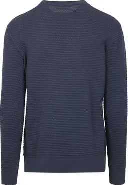 KnowledgeCotton Apparel Knowledge Cotton Apparel Bubble Knit Pullover Indigo - Größe XL – Produktbild 1 von 1
