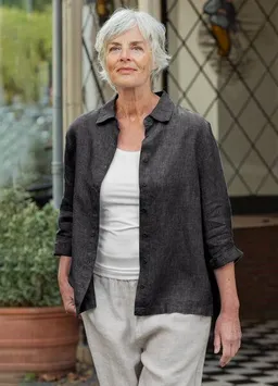 Heidekönigin Heidekönigin 3/4-Arm Leinenbluse Delavé – Produktbild 1 von 1