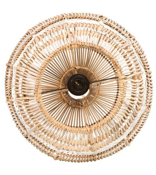 Bazar Bizar Bazar Bizar The Vase Pendelleuchte Ø 35 cm aus natürlichem Rattan – Produktbild 4 von 4
