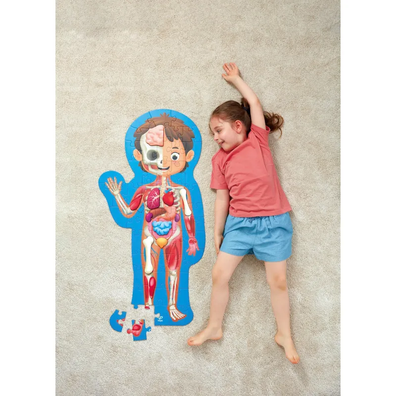 Hape Hape Puzzle Mein Körper, Mehrfarbig, – Produktbild 3 von 3