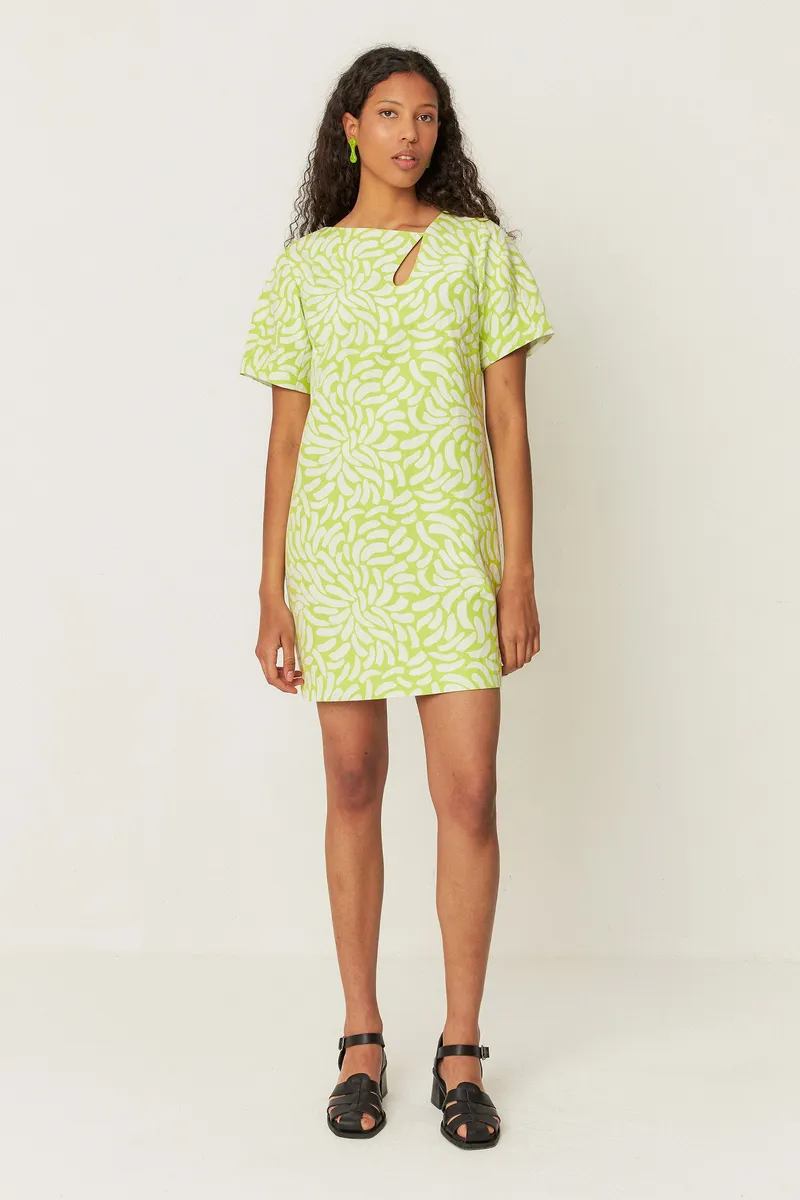 SKFK SKFK Damen vegan Kleid Ela Grün, Hellgrün, – Produktbild 2 von 2