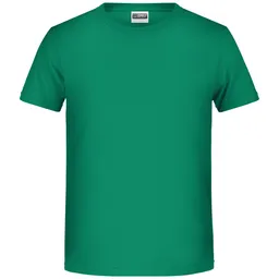 James & Nicholson James & Nicholson T-Shirt für Jungen in klassischer Form 8008B Gr. 2XL-158/164 irish-green – Produktbild 1 von 1