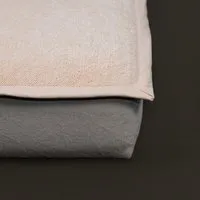 Das BaumwollnestⓇ Das BaumwollnestⓇ Das Baumwollnest - Matratzenauflage mit Spannumrandung, Naturweiß, – Produktbild 1 von 1