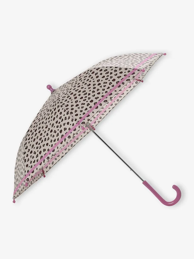Vertbaudet Bunter Mädchen Regenschirm, Beige, – Produktbild 1 von 3