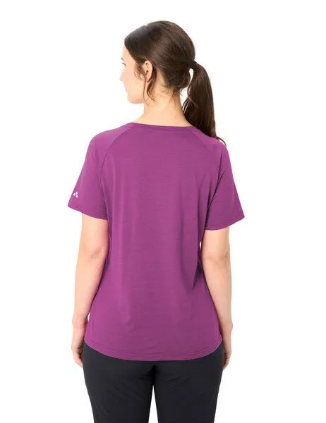 Vaude VAUDE T-Shirt Women's Essential Wool T-Shirt, Magenta, – Produktbild 4 von 4