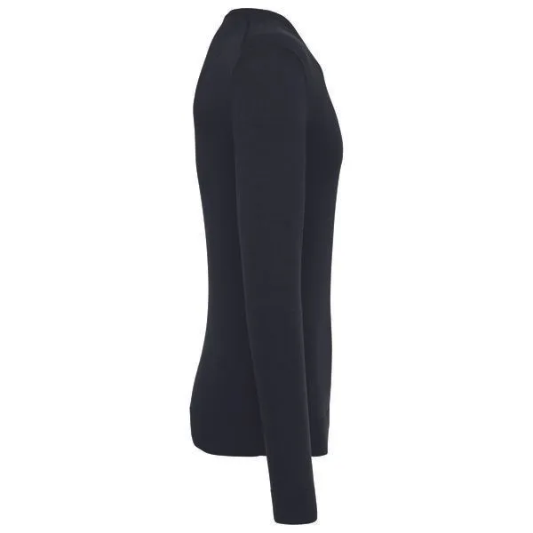 Greenspired Greenspired Umweltfreundlicher Herrenpullover mit V-Ausschnitt, Schwarz, – Produktbild 2 von 2