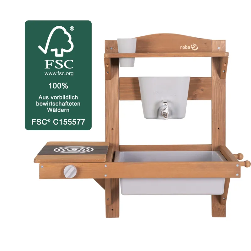 roba Roba Spiel- und Matschküche zum Hängen Outdoor FSC – Produktbild 6 von 8